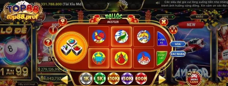 Bầu Cua Top88